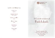 2° Concerto in memoria della Dott.ssa Paola Labriola
